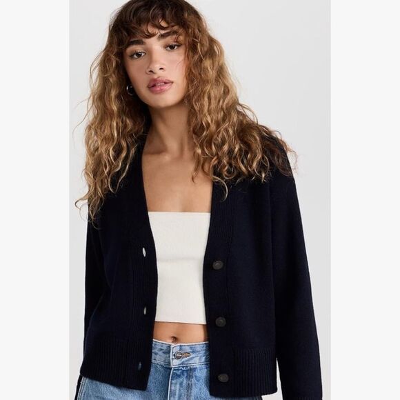 NWT Vince Women's 3 Button Boxy Cardigan-Z7